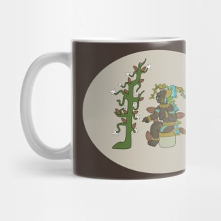 Mayan cacao god Mug